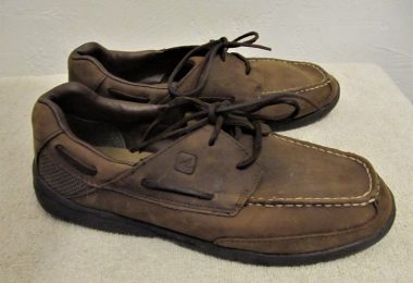 Boy’s Vintage 90’sBrown B0AT Shoes By SPERRY
