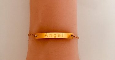 Bracelet bar namecoordinate bracelet rose gold bracelet