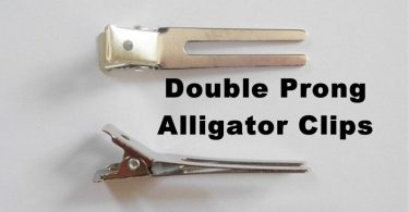 Double Prong Alligator Clips for Hair  Choose 25 50 or 100