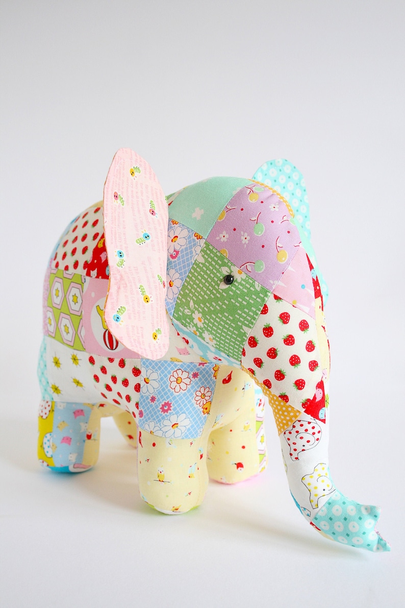Elephant sewing pattern elephant pattern instant download