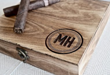 Groomsmen Gift Box  Personalized Cigar Box  Engraved