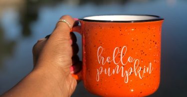 Hello Pumpkin Campfire Mug Fall Mug Pre-FALL SALE 15 oz