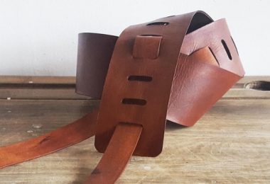 Personalised Guitar Strap custom leather guitar strap