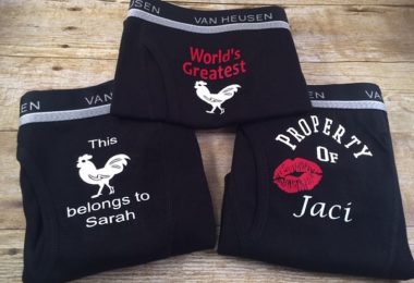 Personalized Boxers Anniversary Gift for Boyfriend