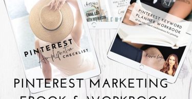 Pinterest Marketing 2-eBook & 3 Workbook Bundle