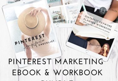 Pinterest Marketing 2-eBook & 3 Workbook Bundle