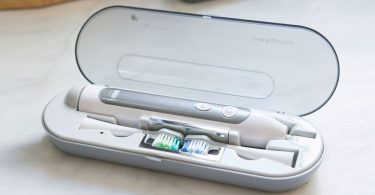 Platinum Sonic Toothbrush & USB Sanitizing Case