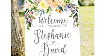 Printable wedding welcome Wedding welcome sign welcome to
