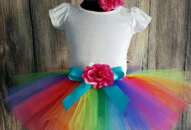 Rainbow Tutu Skirt for Girls Babies Toddlers  NEW Economy