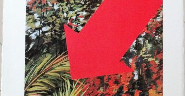 Sacha Sosno New Realist artist minimalist red arrow