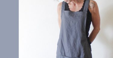 Sewing Pattern Unisex No Tie Apron Instant PDF Download