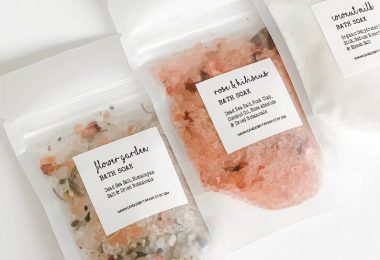 Soaking Bath Salts Relaxation Gift Bath Salt Samples Spa