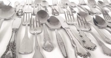 Stainless Silverware Set Mismatched Flatware Cottage Chic:
