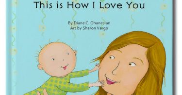 This is how I love you book  Personalized book  Birthday