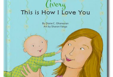This is how I love you book  Personalized book  Birthday