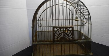 Vintage Metal Bird Cage