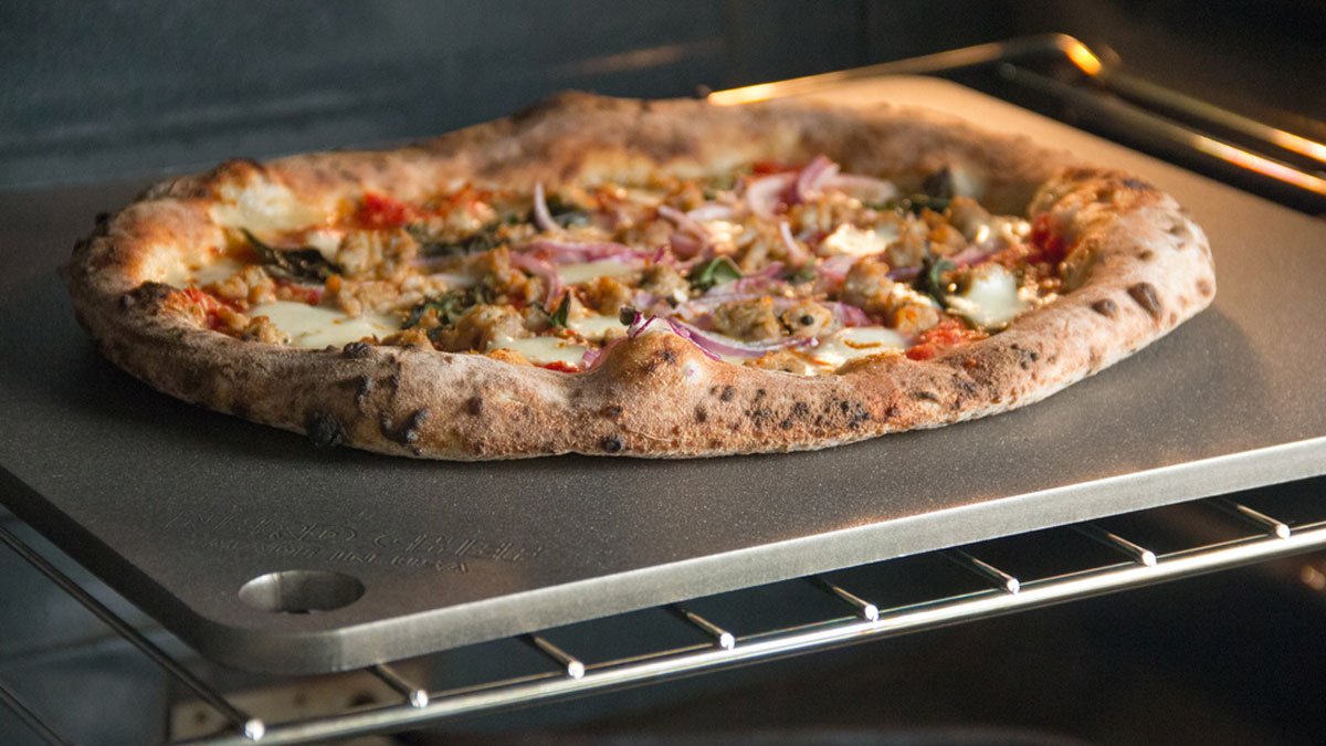 NerdChef Steel Pizza Stone
