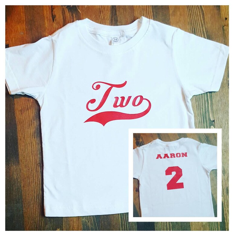 Baseball Birthday Shirt  Baseball 2nd Birthday Shirt