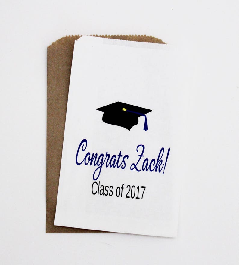 Graduation Favor Bags Candy Bags Graduation Party Bags