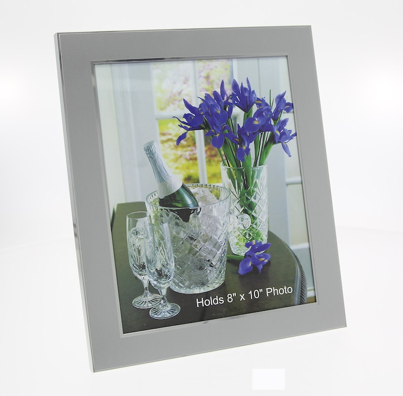 Personalized photo frame 8×10  Engraved photo frame  Wedding