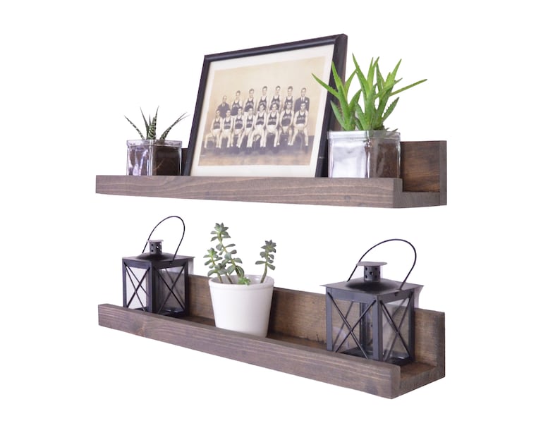 Picture Ledge Ledge Shelf Rustic Wooden Picture Ledge