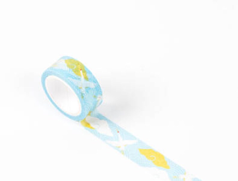 Blue Swan/ Washi Tape Masking Tape Planner Stickers