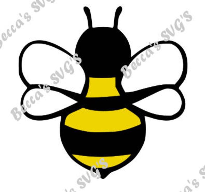Bumblebee 3 color/layer SVG
