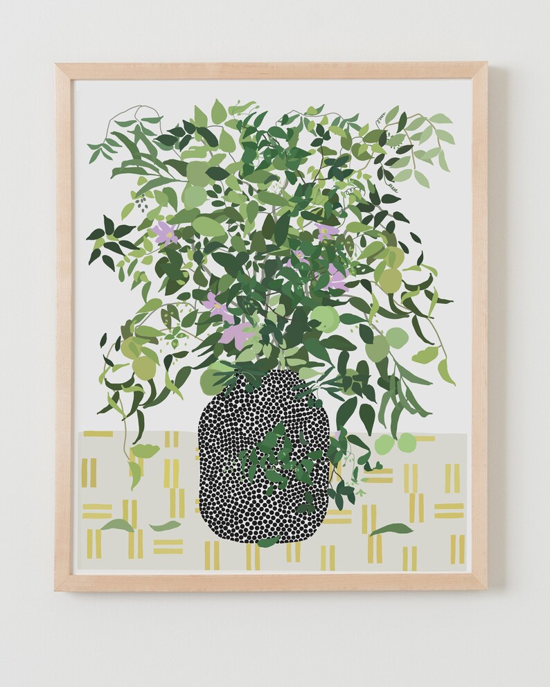 Fine Art Print.  Still Life with Green Apples.  May 9 2020.