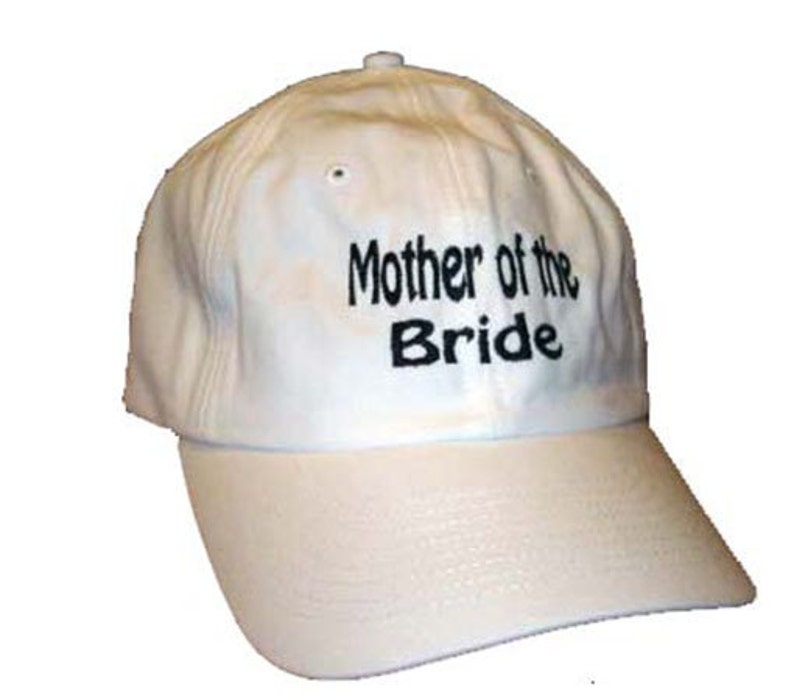 MOTHER Of THE BRIDE Baseball Cap Hat Weddings Bridal
