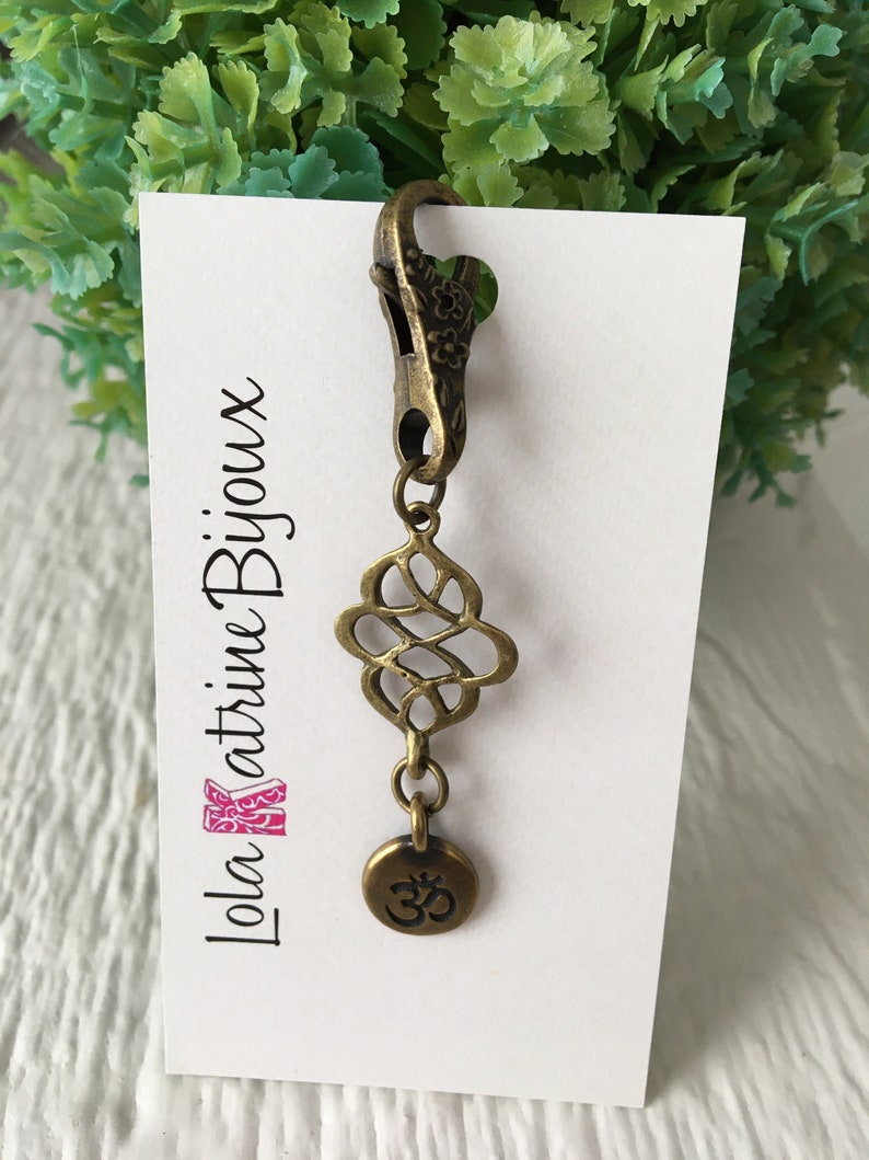 OM Yoga Lover  Keychain Namaste Zen  Accessories Namaste