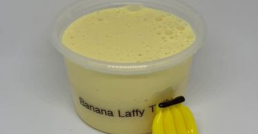 Banana laffy taffy thick and glossy slime SCENTED uk seller