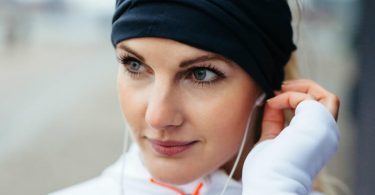 Black Yoga Headband Wide Headband Boho Headband Women’s