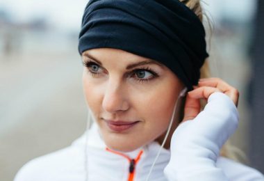 Black Yoga Headband Wide Headband Boho Headband Women’s