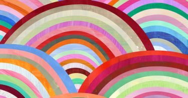 Concentric Circles  Modern Art Print. Geometric Illustration