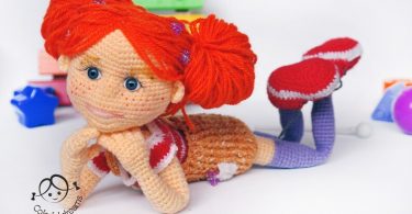 Crochet pattern Doll Tonya
