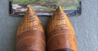 Cute as a button Wooden carved shoes