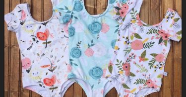 Girl Leotard Baby Leotards Leotards with Snaps Newborn