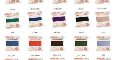 Griffin Silk Thread Cord  All Sizes  All Colors