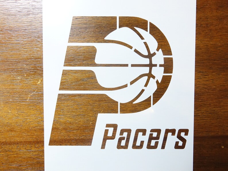 Indiana Pacers NBA Basketball Custom Stencil