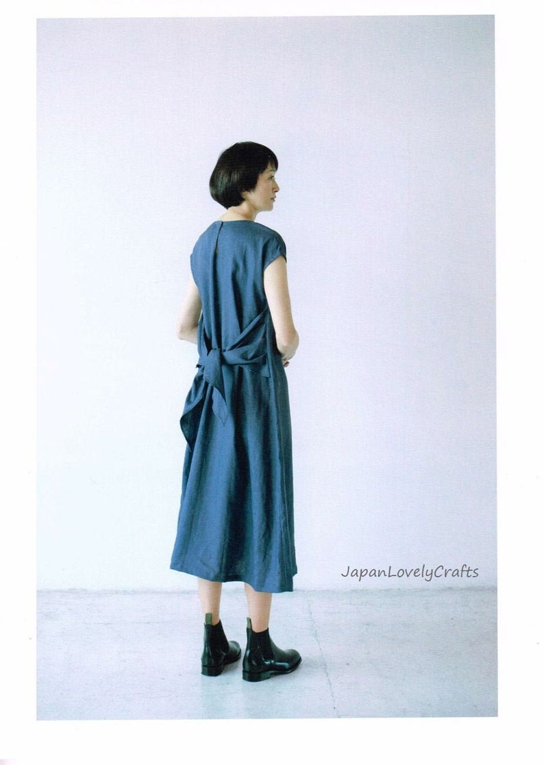 Simple Dress Patterns Casual Comfortable Design Japanese