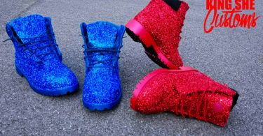 Sparkly/ Glitter Timberland Boots