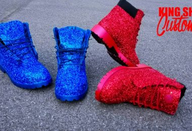Sparkly/ Glitter Timberland Boots