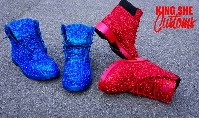 Sparkly/ Glitter Timberland Boots
