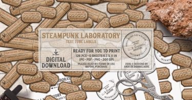 Steampunk Laboratory Mad Scientist Science Lab Experiment