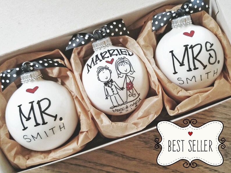 Wedding Gift Personalized Wedding Gift Wedding Ornament