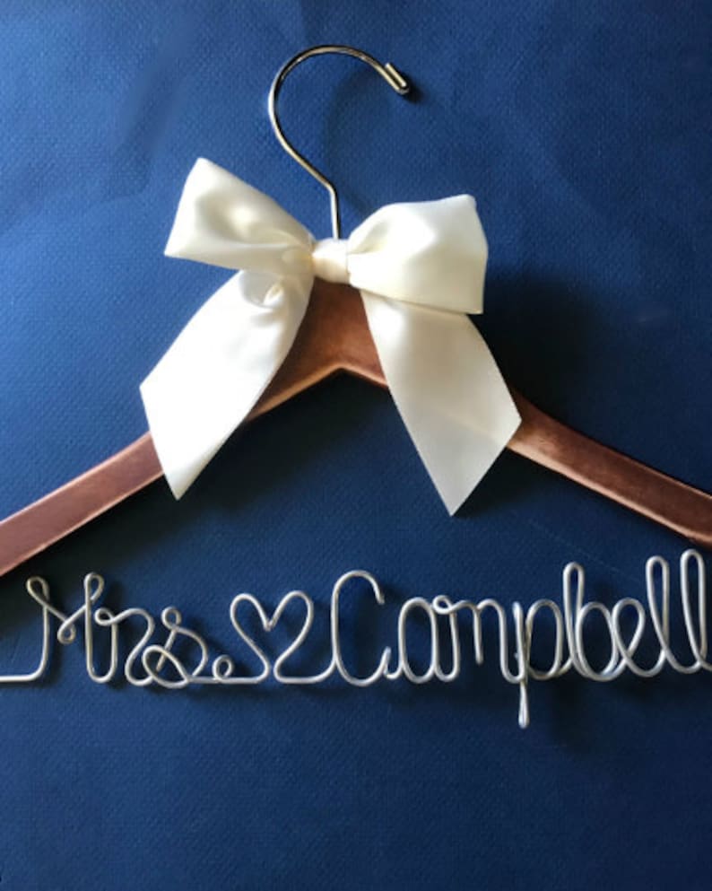 Wedding Hanger Bridal Robes Bridesmaid Proposal