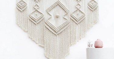 XL Macrame Wall Hanging Over Bed Art Macrame Wall Hanging