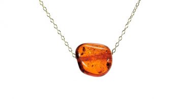 Baltic amber necklace  amber necklace  fossil necklace  sap
