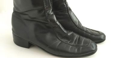 Beatle Boots Mod Men’s Zip Hipster Foot Fashion Black