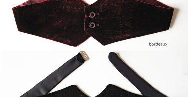 CUMMERBUND in different fabrics and colors velvet silk